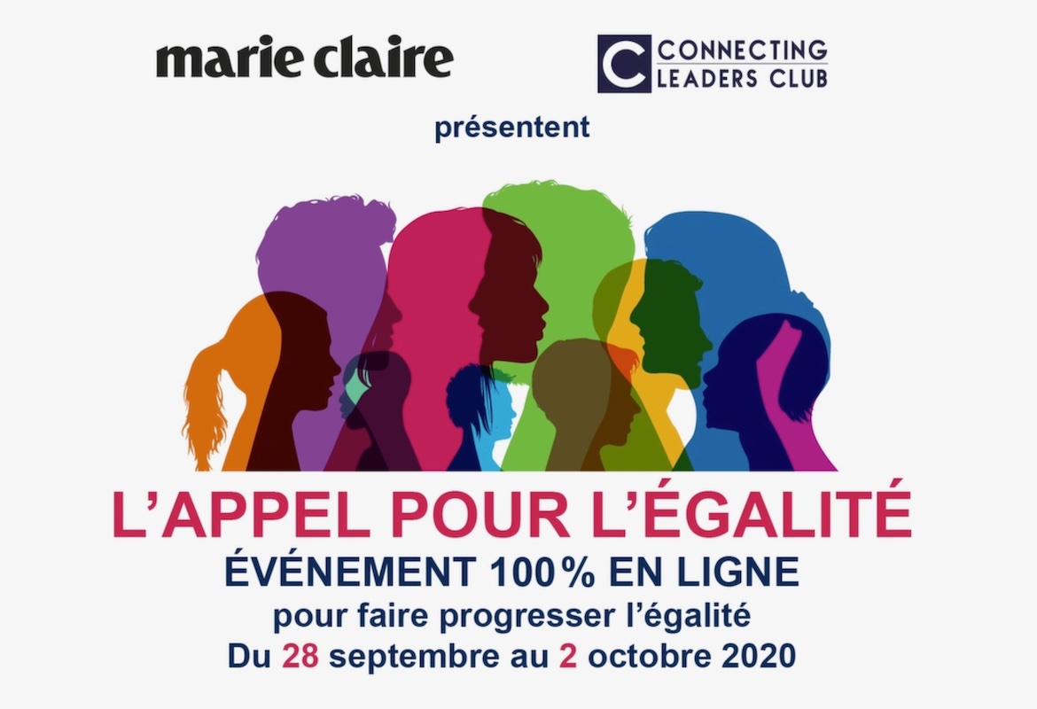 Agir pour l'égalité par Marie Claire et le Connecting leaders Club 