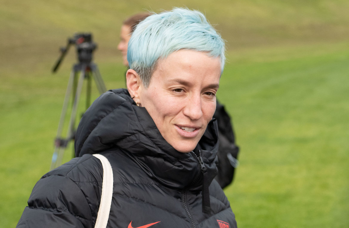 Megan Rapinoe - American football star and activist for equality